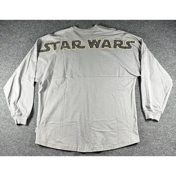 SPIRIT JERSEY Tops - Disney Gray Star Wars Spirit Jersey Med May The Fourth